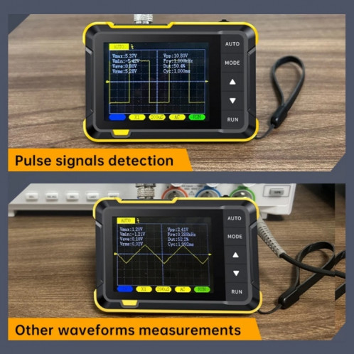 Petit oscilloscope numérique portable FNIRSI pour la maintenance, spécification : mise à niveau SF21021146-010
